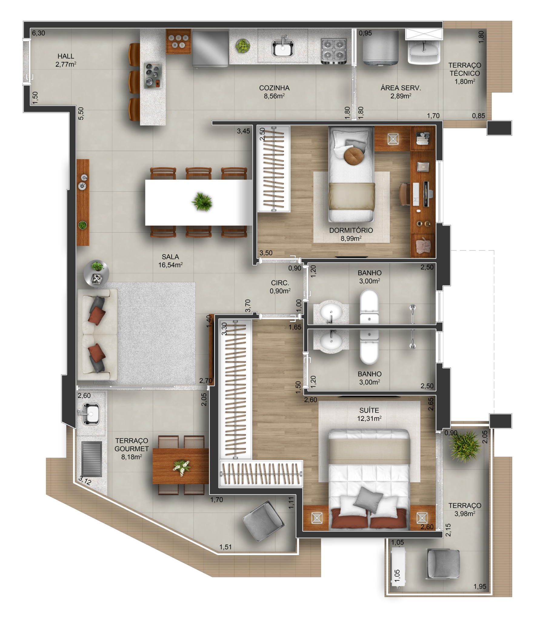 Bloco_A_Final_3_02_Dormitórios_01_Suíte_Varanda_Gourmet_86,56_m²