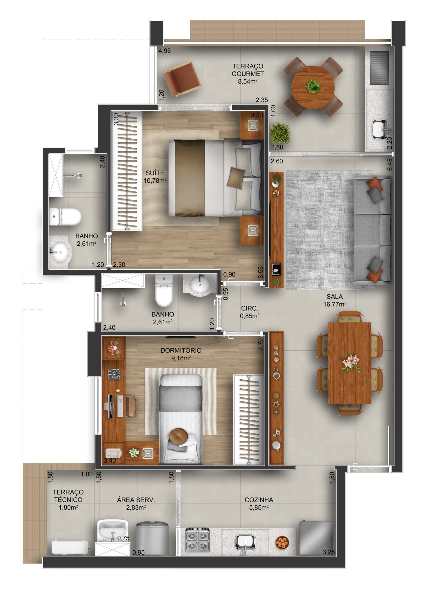 Bloco_B_Final_1_02_Dormitórios_01_Suíte_Varanda_Gourmet_74,58_m